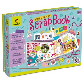 Ludattica - Scrapbook for 5 Year Old Children | Design and Decorate Your Own Memory Album | Scrapbooking Set | Creative Game for Girls from 5 Years | Made in Italy