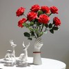 White Ceramic Vases Hand Bud Flower Vase for Decor Hhydroponic
