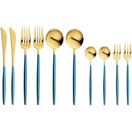 "Porto" Dinner Set 10pc (Gold Plated) PRT-6