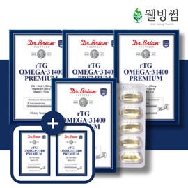 Enteric-coated Altige Omega-3 Complex Omega-3 1400 12-month supply / 장용성 알티지 오메가3 복합 오메가3 1400 12개월분