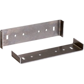 Rust-Free Mailbox Mounting Bracket, Aluminum, Large (fits mailboxes with a 8”- Wide Floor)