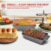 PERLLI Meat Loaf Pan with Drip Tray – 2 Pc.