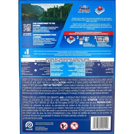 Finish - All in 1 MAX - Dishwasher Detergent - Powerball - Dishwashing Tablets Powerful Clean- Dish Tabs - Fresh Scent, 115 Count - Packaging May Vary