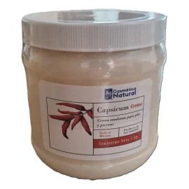 Crema Capsicum Ag Cosmética Natural Línea Diabética Tarro Kg