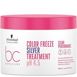 SCHWARZKOPF PROFESSIONAL BC Bonacure Colour Freeze Silver Treatment pH 4.5 Clean Performance 500 ml