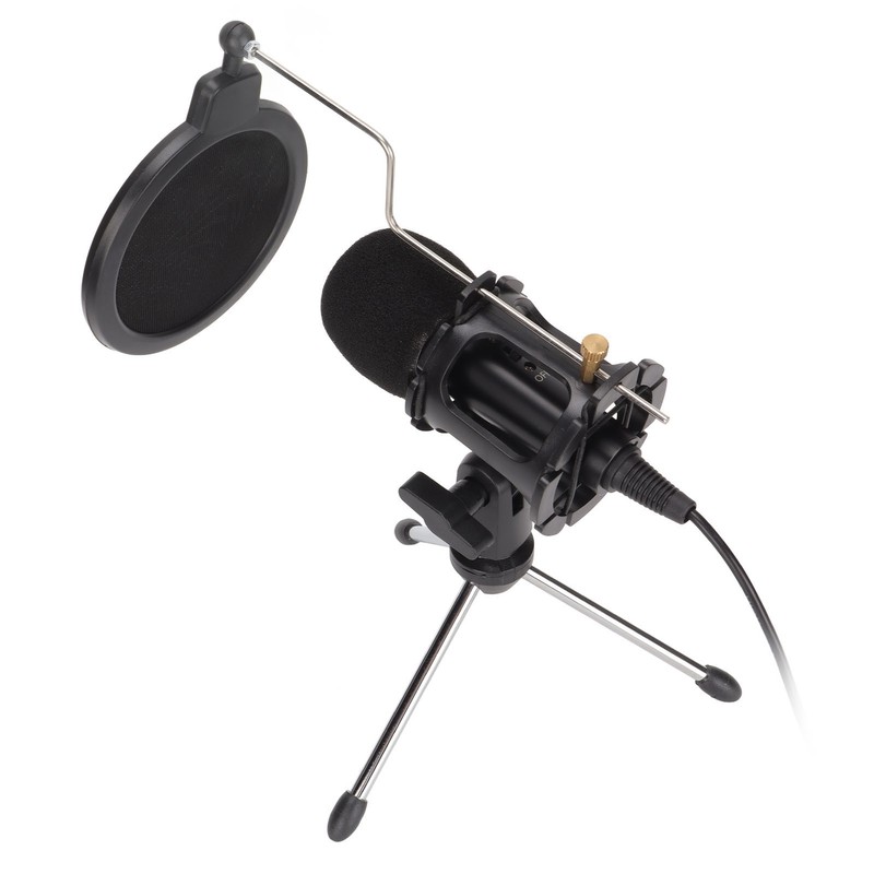 Condenser Microphone Kit Professional Cardioid Studio Mic Kit for Recording