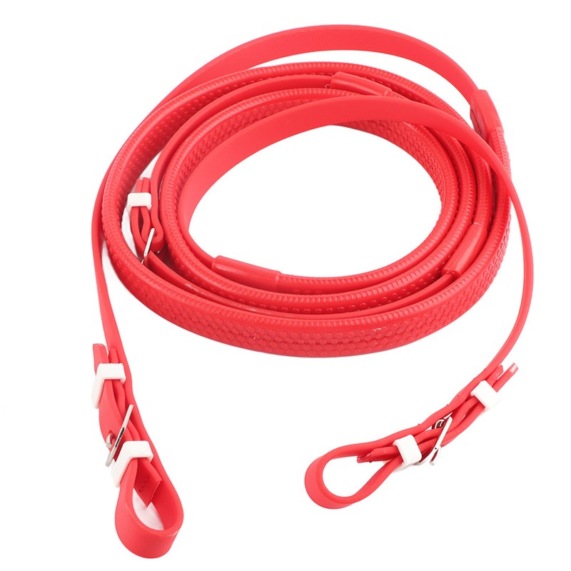 PVC Adjustable Horse Bridle Rein Harness Headstalls Removable Stainless Steel