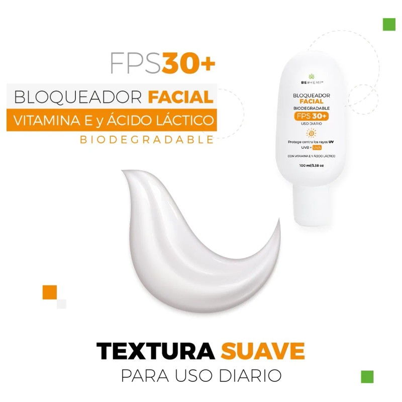 Protector Solar Facial Beohemp Fps 30 Crema 100 Ml