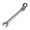 TRUSCO TGRN-08F Flexible Gear Wrench, Combination Type, 0.3 x 0.3