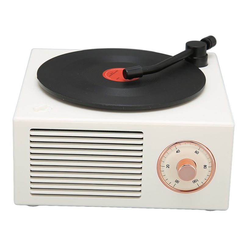 X10 Vinyl Record Player Style Bluetooth Speaker Old Fashioned Classic
