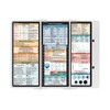 Whitecoat Clipboard® - Critical Care Edtion (Tri-Fold, White)