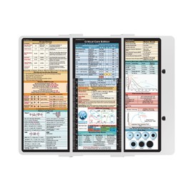 Whitecoat Clipboard® - Critical Care Edtion (Tri-Fold, White)