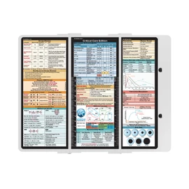Whitecoat Clipboard® - Critical Care Edtion (Tri-Fold, White)