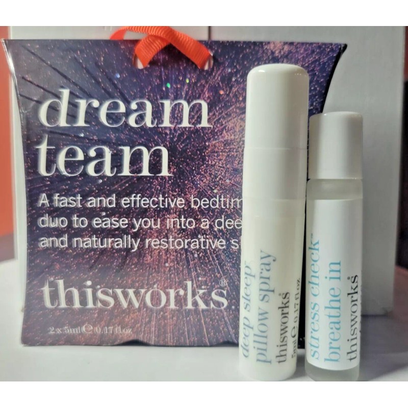 THIS WORKS ~ DREAM TEAM COMBO SET DEEP SLEEP PILLOW