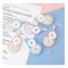 Cinta Correctora Instantáneo Set 6pzas De 12m X 6mm X