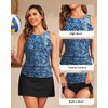 Daci Womens Tankini Swimsuits with Skirt - Two Piece Tummy