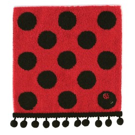 Blooming 000541-0009-01 Ladybug Blue Meads Towel Handkerchief Towel