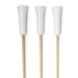 CANAPE KING Golf Tee Skewers - 100pcs Disposable Natural Bamboo Fruit Sticks Reusable Wooden Cocktail Stick 12cm - Great for BBQ Party Resort Hotel Appetizer