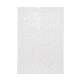 MECCANIXITY Miniature Roof Tiles ABS Roof Sheet Mini Houses Set Construction Set for DIY Model Furniture Dolls Houses Garden Sand Table White Pack of 1 Scale 1:25 30x20.5cm/1.18x 0.81