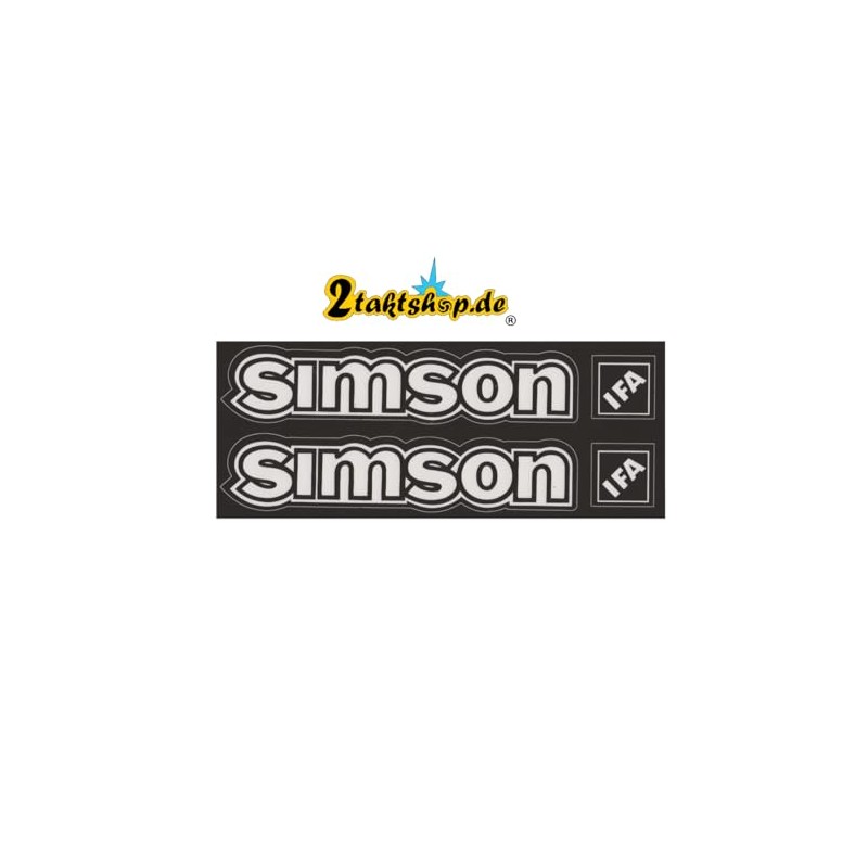 Transparent Simson S50 Sticker IFA Premium