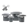 MD Technic Ventilation Hood Haze Hood Roof Vent DN50, DN75,