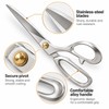 Tailor Scissors for Fabric Cutting – Stainless Steel Blades &