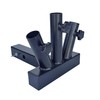 GOORIDA Triple Hitch Flag Pole Holder for Truck, Fits Standard