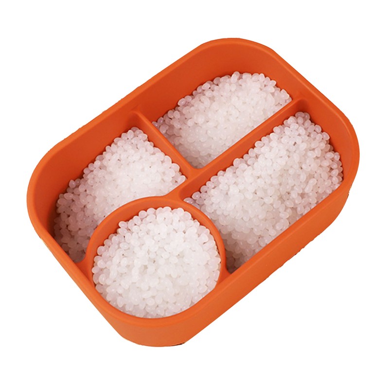 Silicone Lunch Box Microwave Safe Reusable Leakproof Food Storage Container