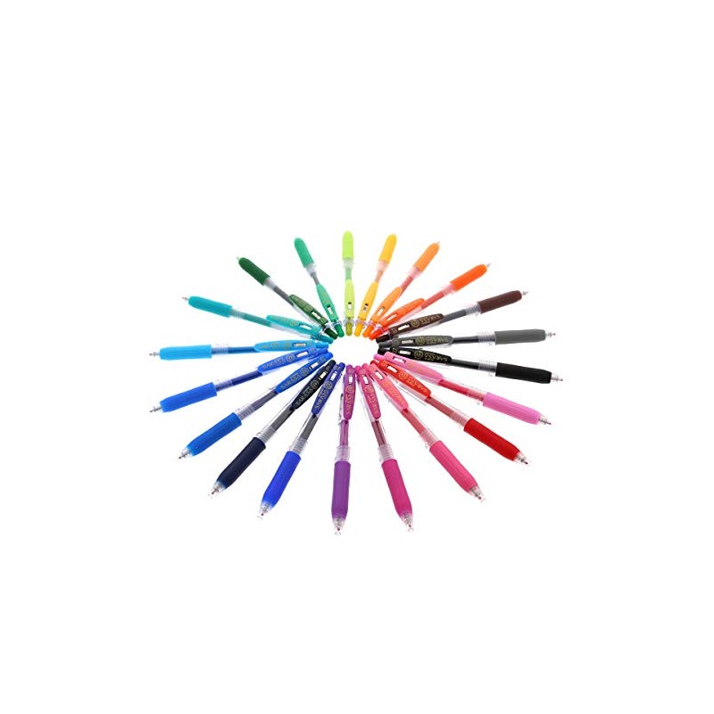 Zebra Sarasa Clip 0.03 inch (0.7 mm), 20 Colors, All