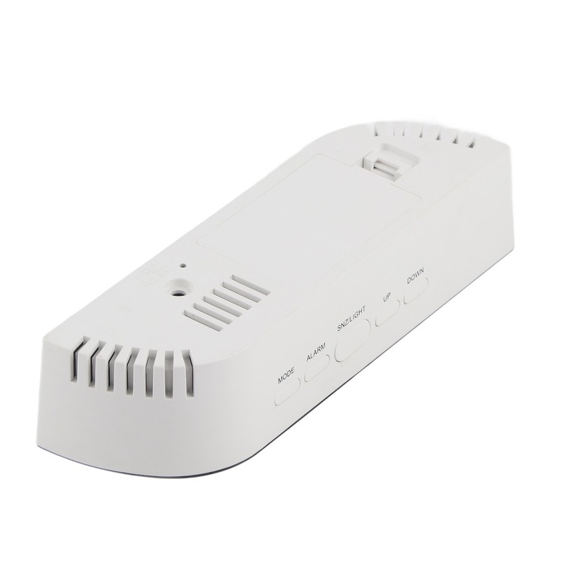 LED Digital Clock 12/24 Hour Conversion Adjustable Brightness Bedside Alarm