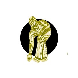 s11 bowler crown green bowls CHROME GOLD COLOURED English Pewter on an Air Freshener fits on a Vent Clip Kit Decoration