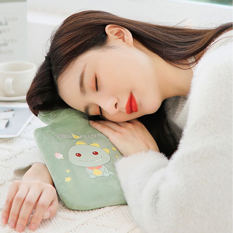 DuDuZui Hot Water Bottle with Cover, 1 Litre Personal Water