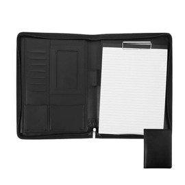Poemtian Folder Zipper Bag, Professional Padfolio Portfolio Organizer, A4 Size, Multifunctional Professional Business Portfolio Padfolio Folder Document Case Organizer