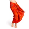PANASIAM Sarong B503 red butterfly, L