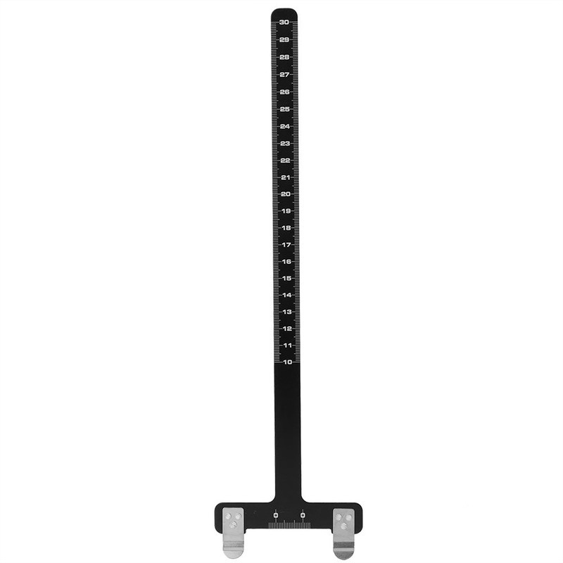 GLOGLOW Outdoor Archery Stainless Steel T Ruler for Compound &