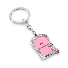 Photo Frame Metal Key chain Key ring