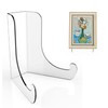 Boloyo Flat Back Acrylic Plate Display Stand , 3 Inch