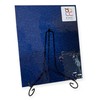 Wissmach Stained Glass Sheet : Midnight Blue English Muffle (8"x12"-1