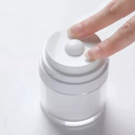 Airless 진공 파운데이션 소분 통 펌핑 병 화장품 공병 용기 에어리스 크림 핸드 펌프 원터치 로션 [30g] Vacuum Foundation Dispensing Pump Bottle Cosmetic Airless Cream Hand Pump One-Touch Lotion [30g]