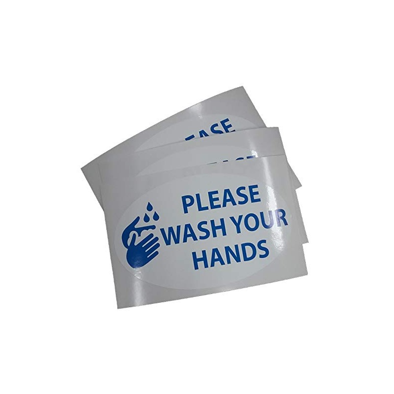 Please Wash Your Hands Sticker - Back to School Classroom