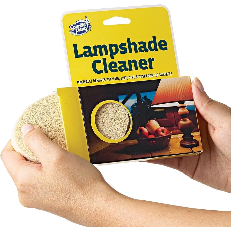Sparkle Plenty Sponge Lamp Shade Cleaner - Sheer Fabric Cleaner-