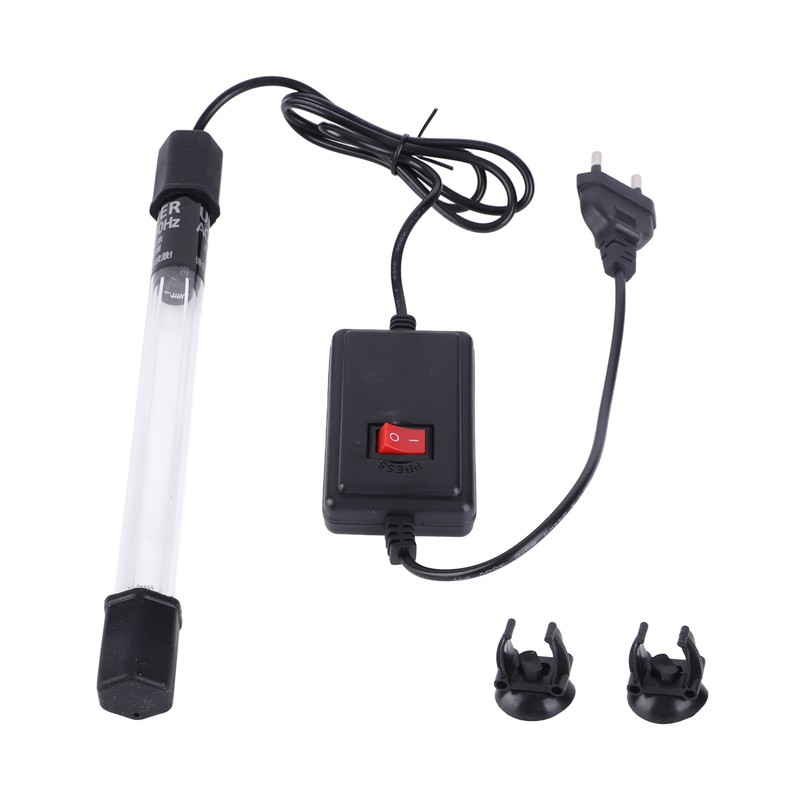 Aquarium Submersible UV Lamp Fish Tank Water Purification Algae Clean