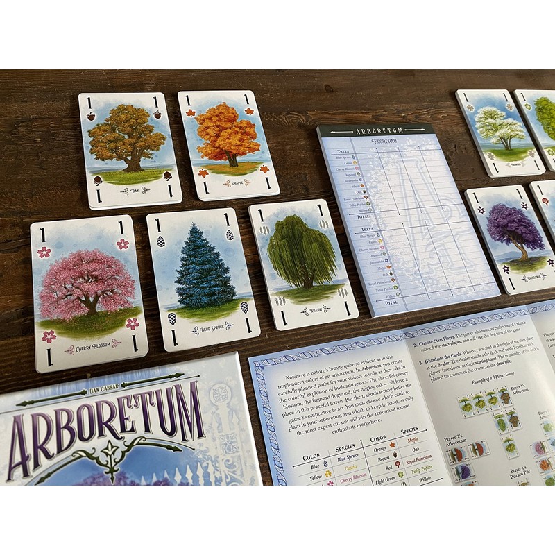 Renegade Game Studios Arboretum Strategy Card Game that Challenges 2-4