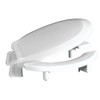 Centoco 3 inch Raised Toilet Seat for Seniors, Round, Open