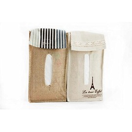 naissant Tissue Case, Hanging Case, Wall Hanging, Cute, Fabric, Living Room, Car, etc