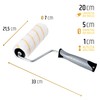 PENNELLIFICIO 2000 | Professional Roller for Smooth Walls, Made of