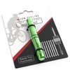 KOM 自転車用チューブレスタイヤ修理キット 8色 マウンテンバイクやロードバイクのタイヤのパンクを修理 – タイヤ修理フォークとリーマー、ベーコンストリップ8本付き。 チューブレスバイクタイヤ修理キット (Red)' specified cannot