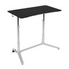Calico Designs 51230 Sierra Height Adjustable Desk, Silver/Black 37.5 Inch