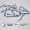 Marcopol M8 x 80 mm Zinc Plated Carbon Steel Fully