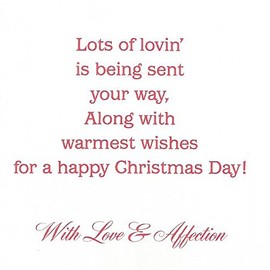 Christmas Greetings For Sister and Family (N3)